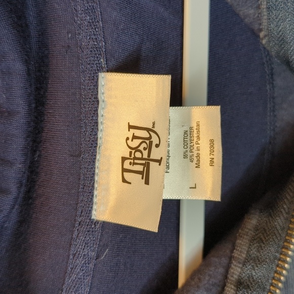 Men's 1/4 Zip Pullover Bryce Canyon long sleeve, Men's Large - Picture 3 of 6